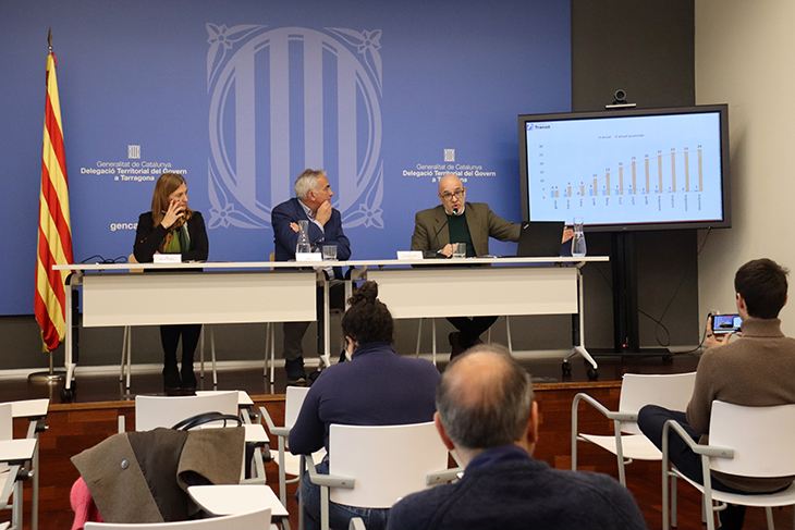 La xarxa viària del Camp de Tarragona registra 22 víctimes mortals el 2022, un 10% més que el 2019
