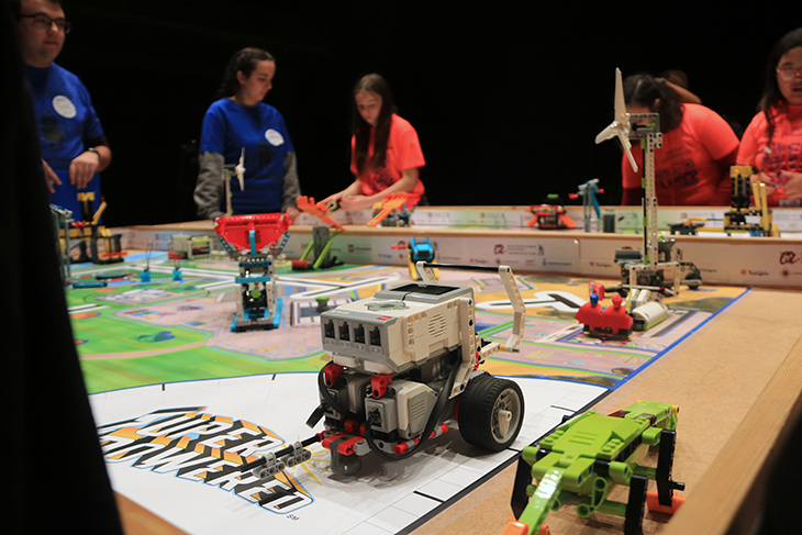 L'energia protagonitza la dotzena edició de la First Lego League a Tarragona amb prop de 350 participants