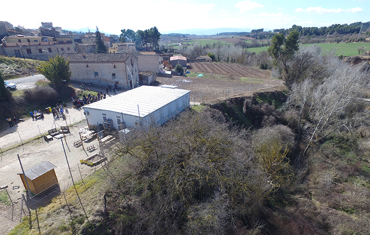 Les famílies de Rocafort de Queralt es mobilitzen per reclamar una escola nova