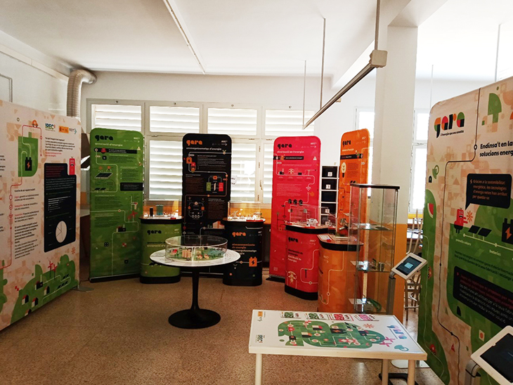 L’Exposició “Gara i l’energia que ens envolta” arriba a l'INS Priorat i a l’Institut Escola Corbatera