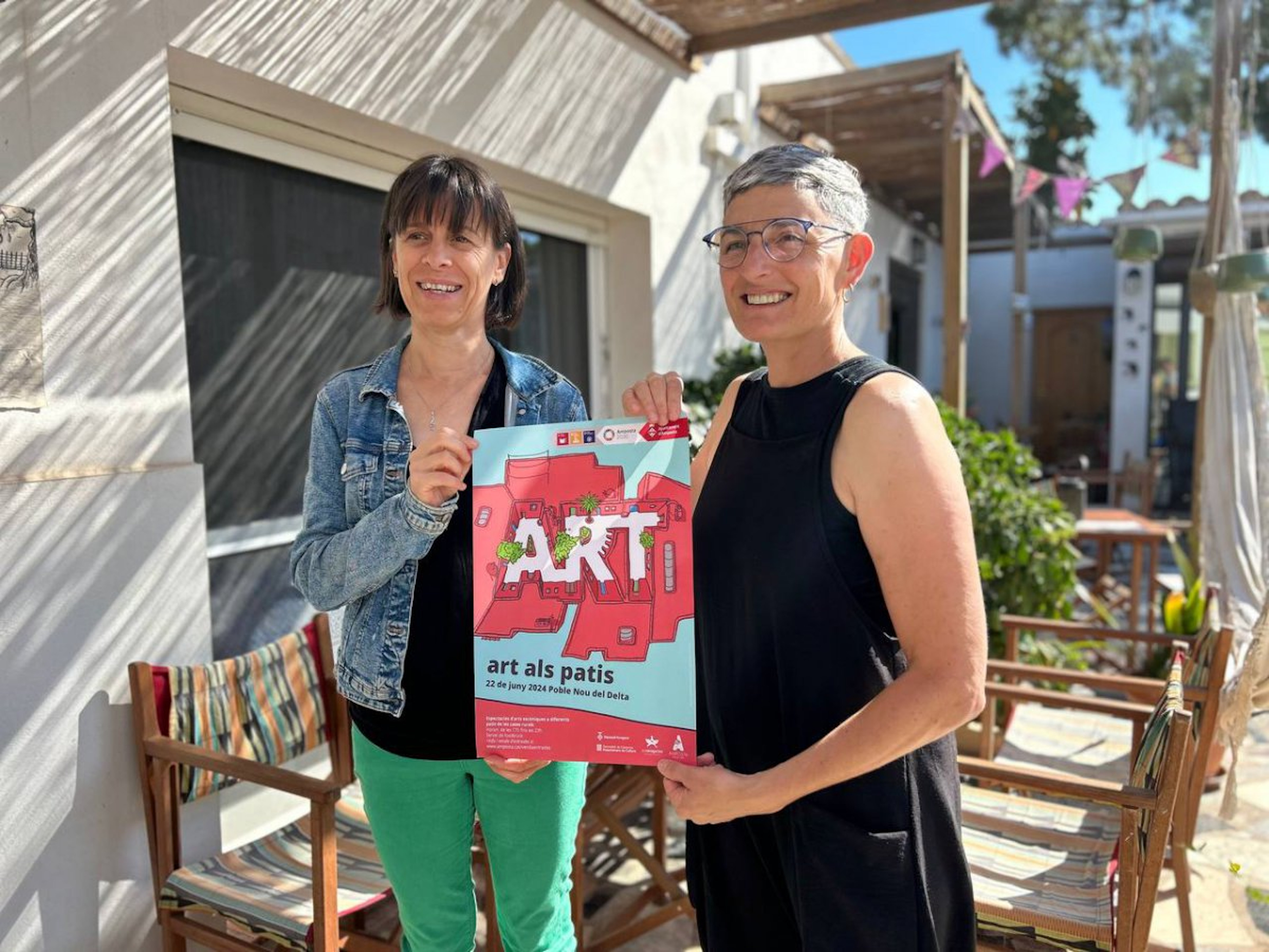 La 8a edició d'Art als Patis de Poble Nou del Delta acull sis espectacles multidisciplinaris d'artistes d'arreu del país