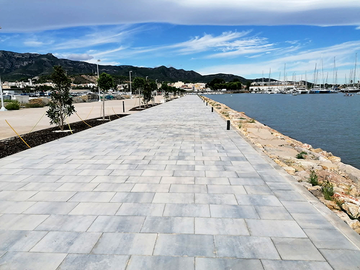 Ports urbanitza un nou tram de passeig marítim de la Ràpita