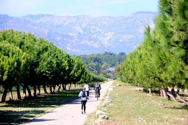 La instal·lació d'enllumenat incrementa en més d'un 50% els usuaris nocturns de la via verda entre Tortosa i Roquetes