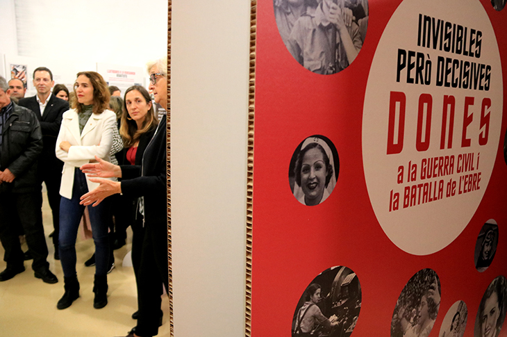 Una nova exposició del COMEBE posa el focus en les milicianes, infermeres i víctimes dones de la Batalla de l'Ebre