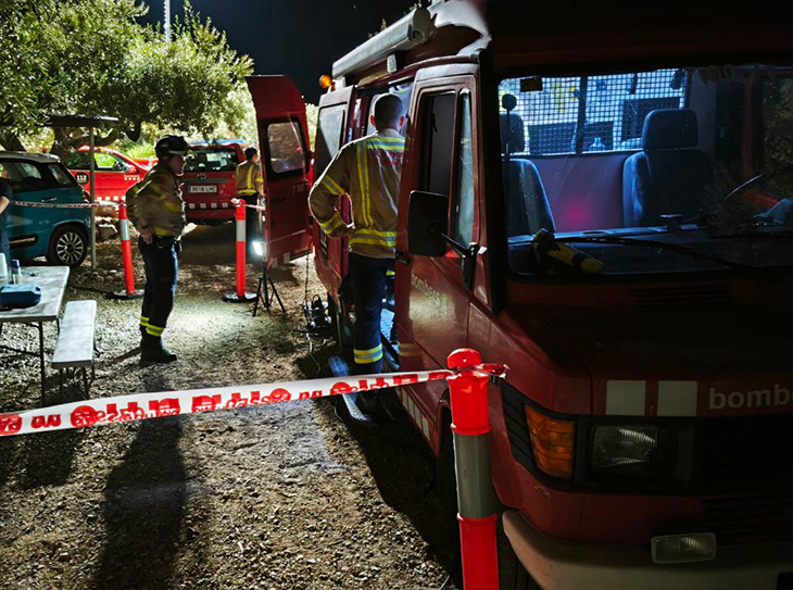 Bombers, policia i voluntaris busquen un home de 58 anys perdut al parc eòlic del Coll de l'Alba de Tortosa