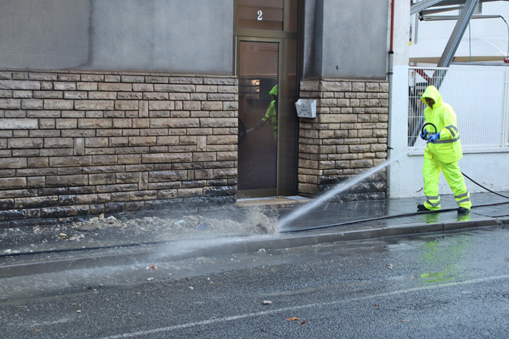 Més de 66 litres per metre quadrat a l'Aldea i complicacions en la mobilitat a l'N-340 per l'episodi de pluges